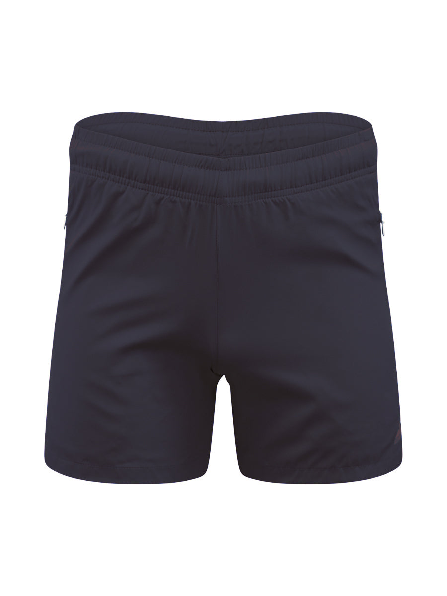 Black shorts on a white background