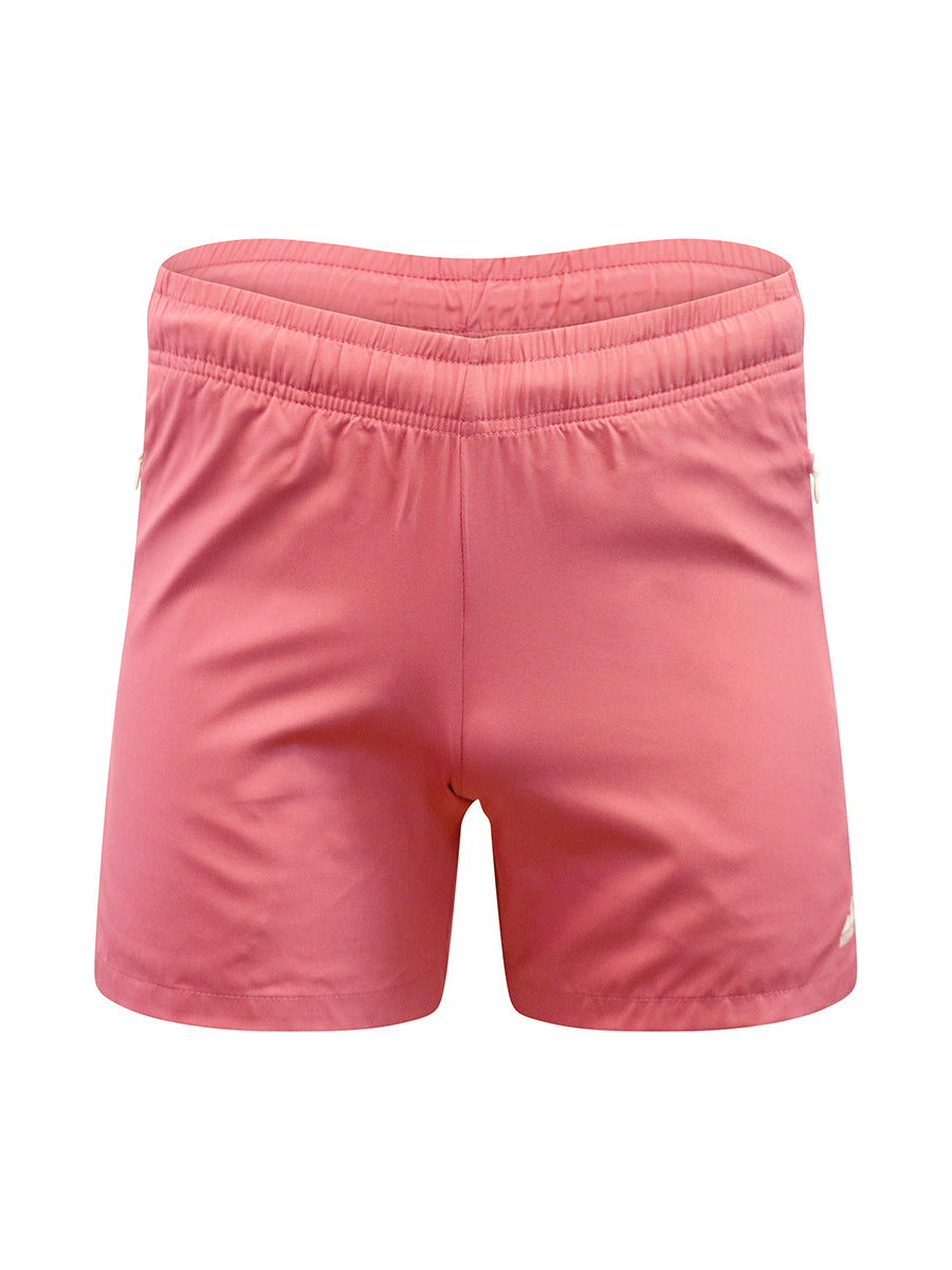 Pink shorts on a white background