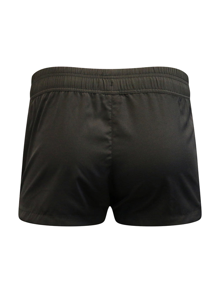 Men's Black Square Leg Short - Sexy Shorts For Men - Body Aware UK