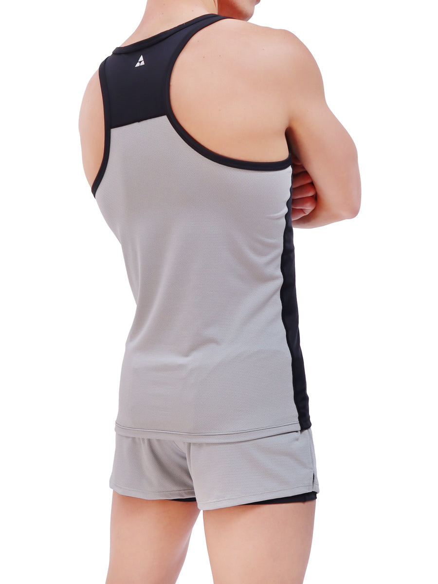 men's black sports tank top - Body Aware UK
