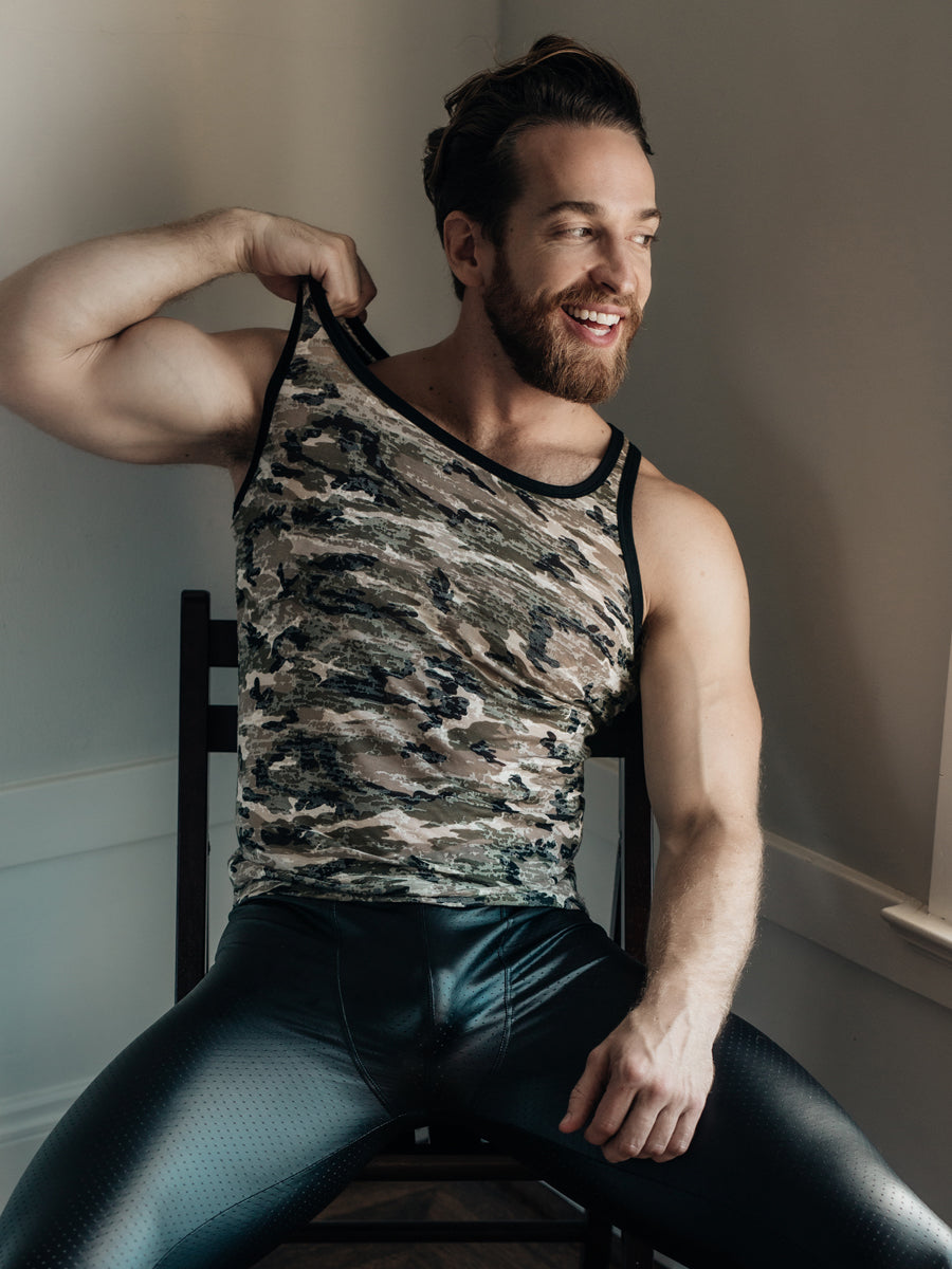 Men's Camouflage Tank Top