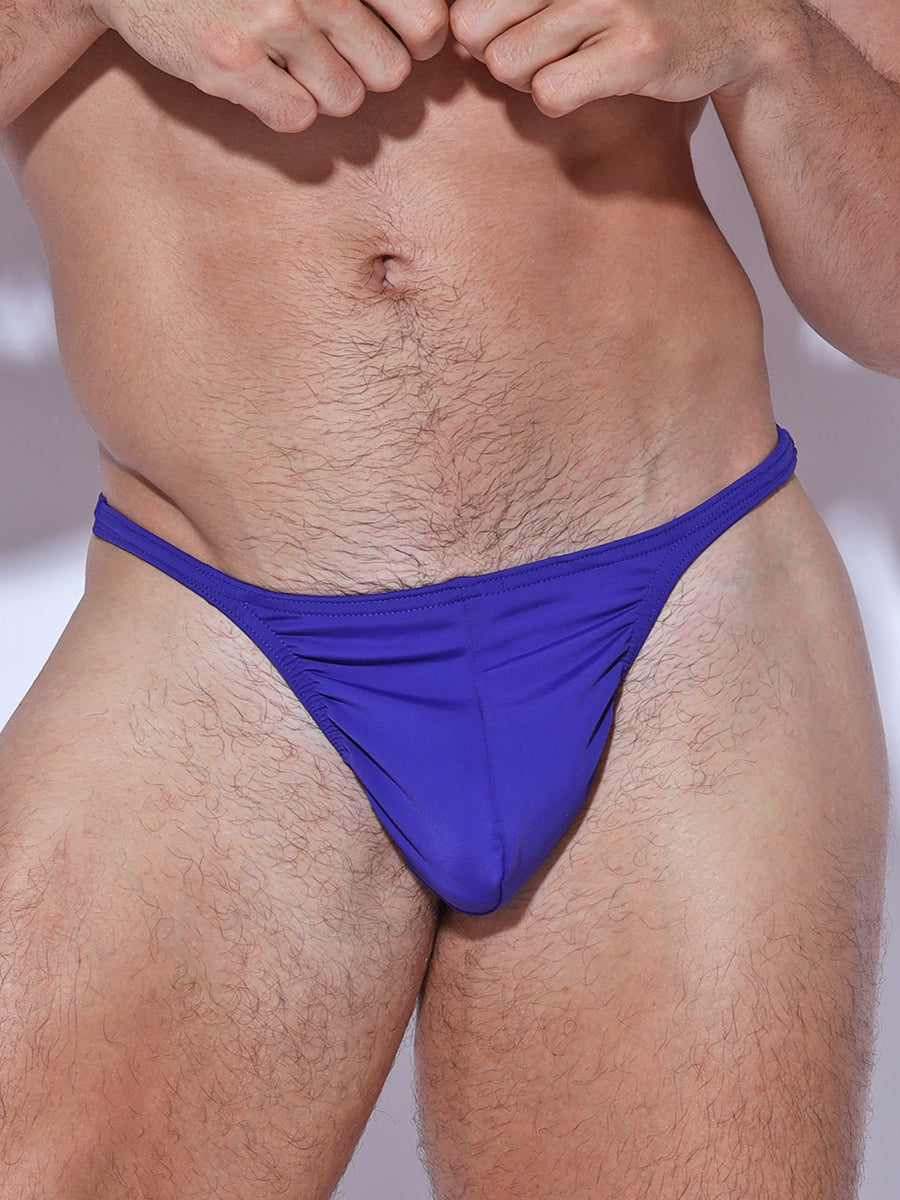men's blue swim thong - Body Aware UK