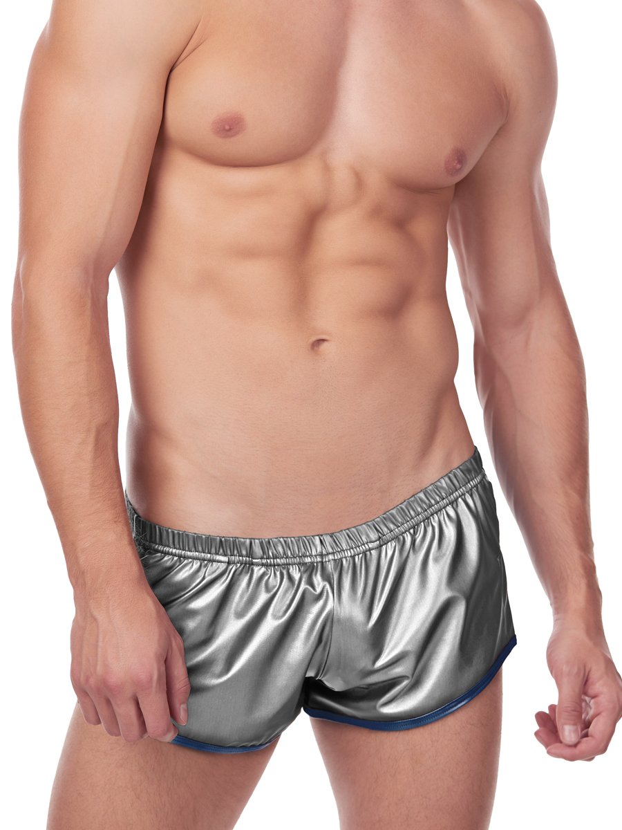 Metallic Gym Shorts