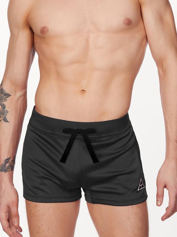 men's grey athletic shorts