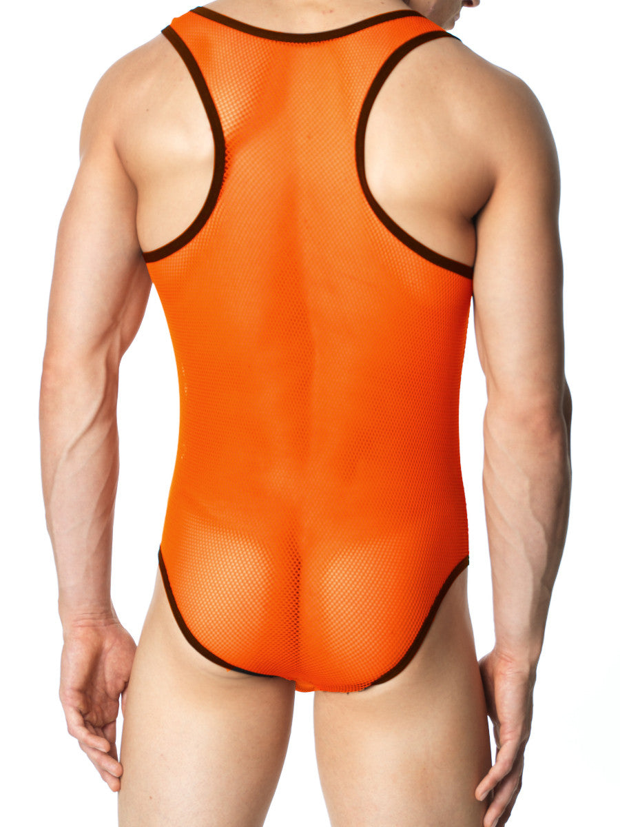 Men's Fishnet Bodysuit