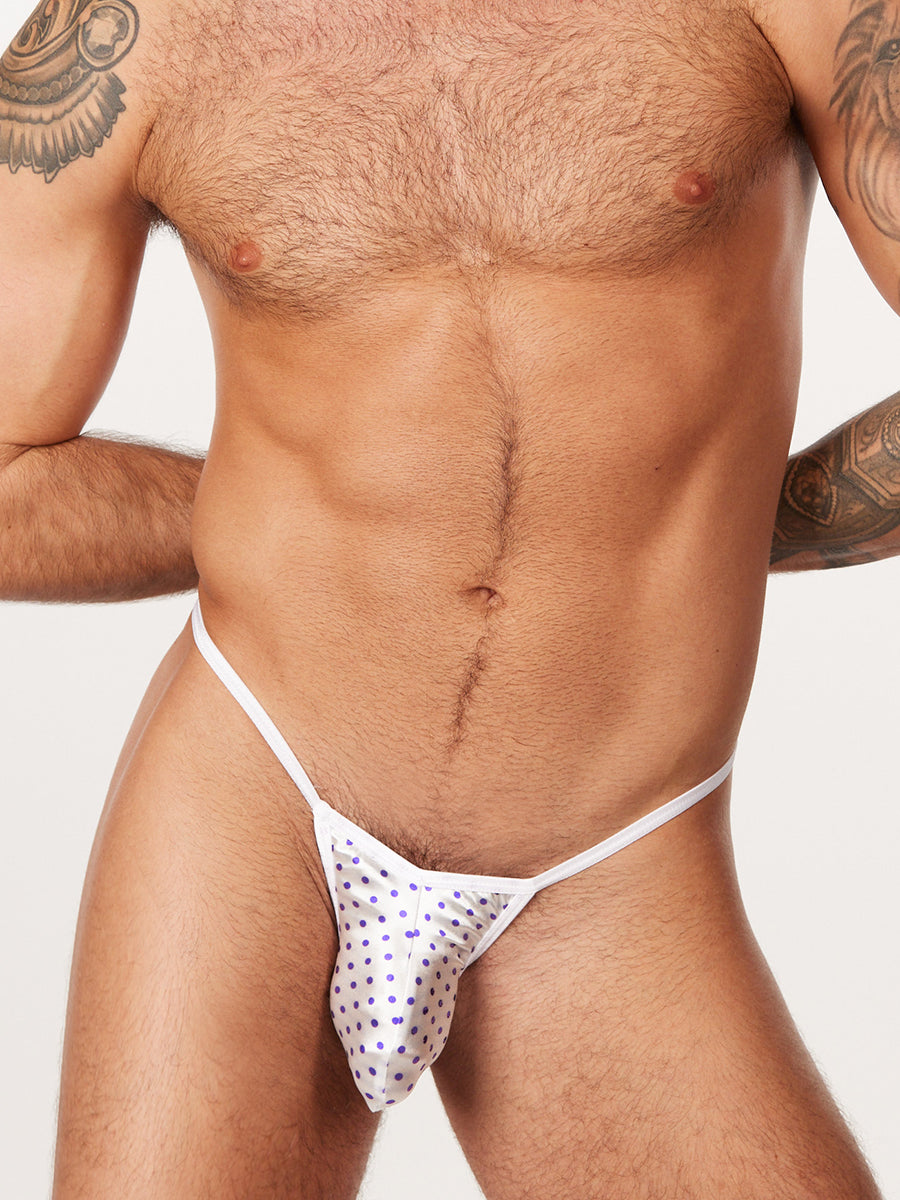 Glossy Satin V-String